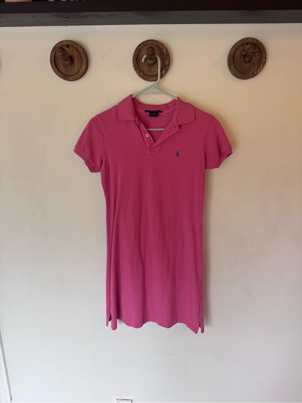 Ralph Lauren Sport Pink Polo Shirt Dress size XS